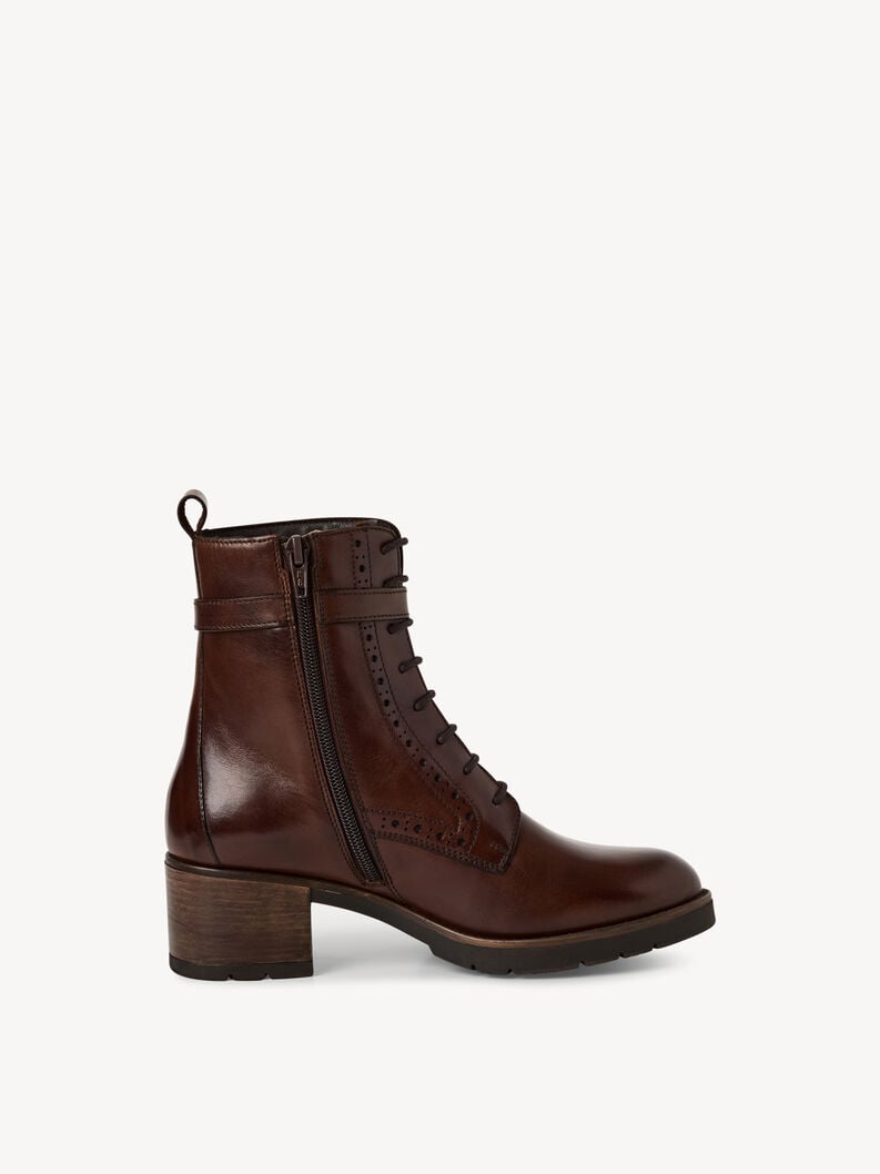 cuir chausson - brun 1-25143-45-311 acheter tamaris bottines en ligne