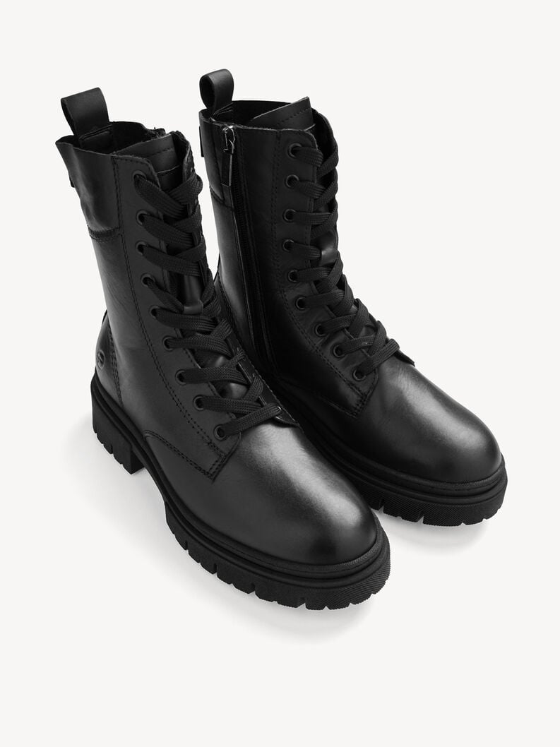 cuir chausson - noir 1-25213-43-001 acheter tamaris bottines en ligne