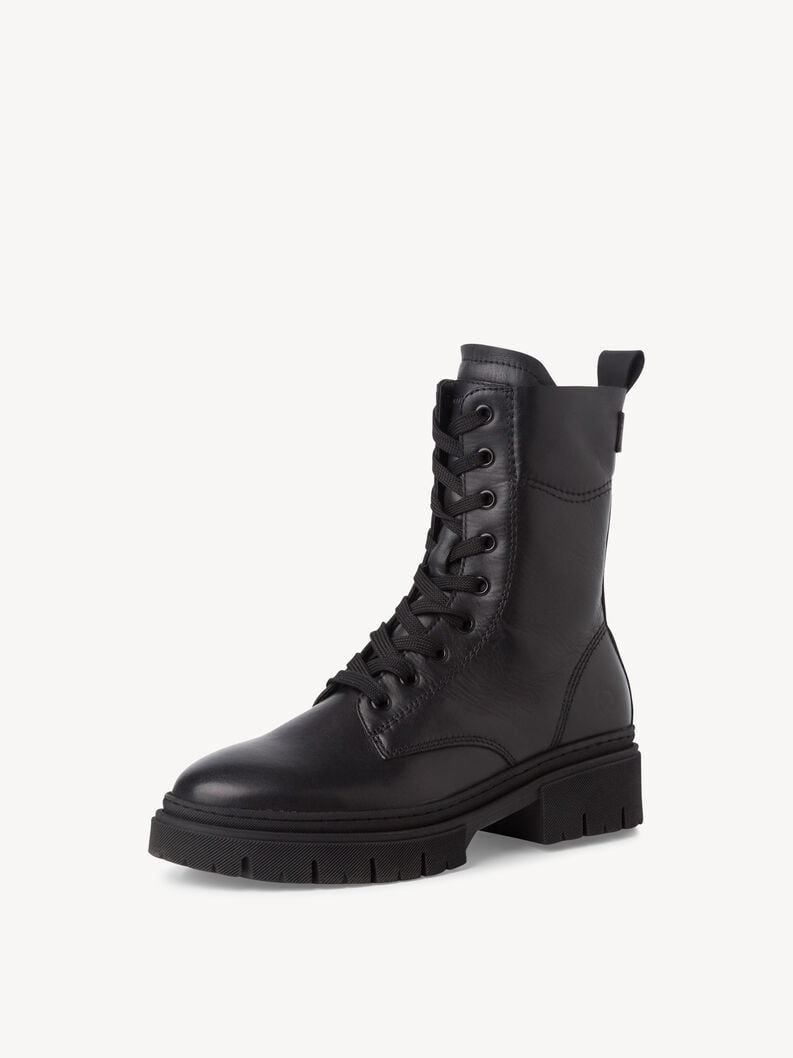 cuir chausson - noir 1-25213-43-001 acheter tamaris bottines en ligne
