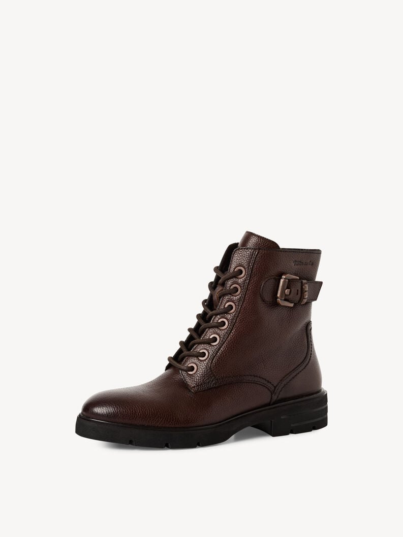 cuir chausson - brun 1-25216-45-304 acheter tamaris bottines en ligne