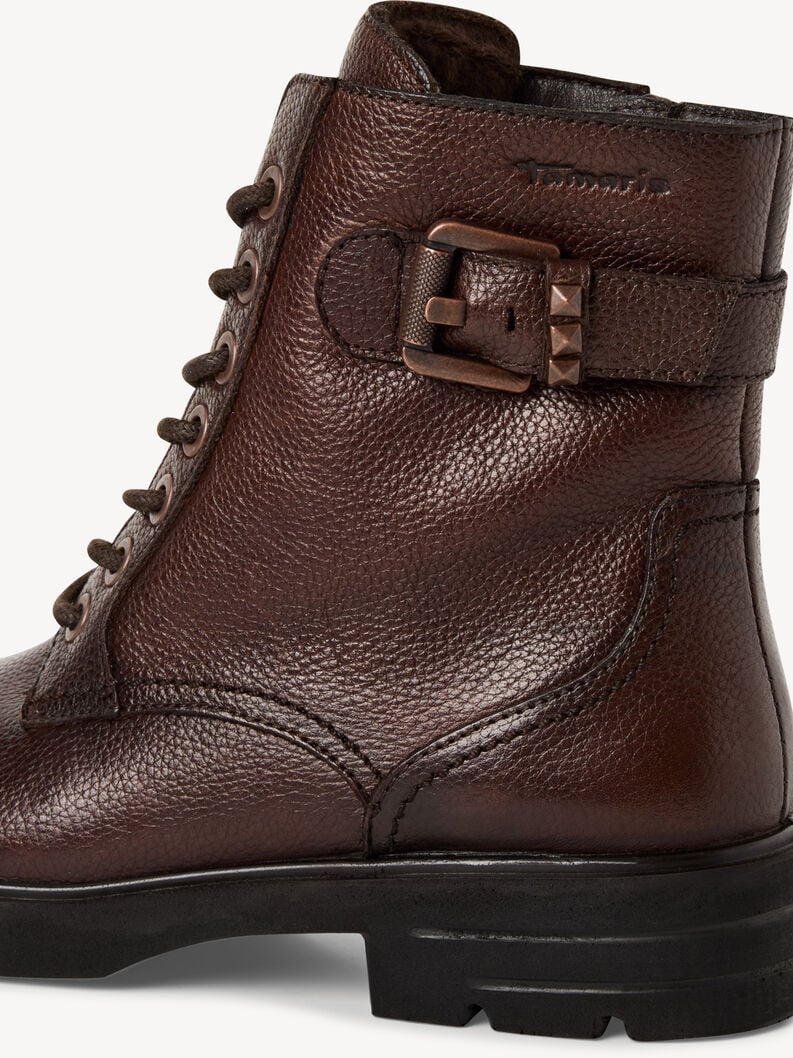 cuir chausson - brun 1-25216-45-304 acheter tamaris bottines en ligne