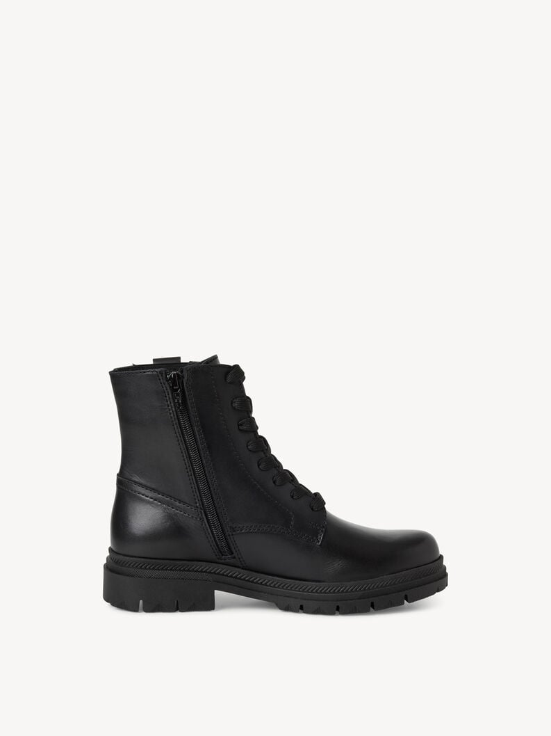 cuir chausson - noir 1-25217-45-003 acheter tamaris bottines en ligne