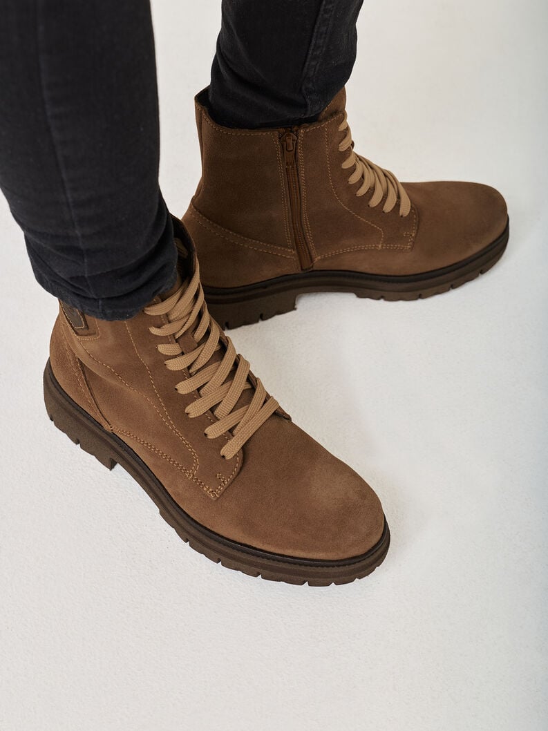 cuir chausson - brun 1-25217-45-300 acheter tamaris bottines en ligne