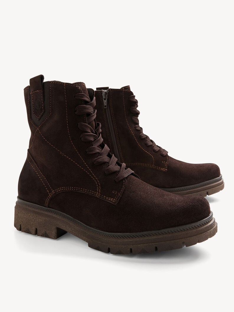 cuir chausson - brun 1-25217-45-304 acheter tamaris bottines en ligne