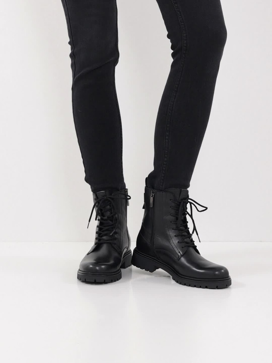 cuir chausson - noir 1-25402-43-001 acheter tamaris bottines en ligne
