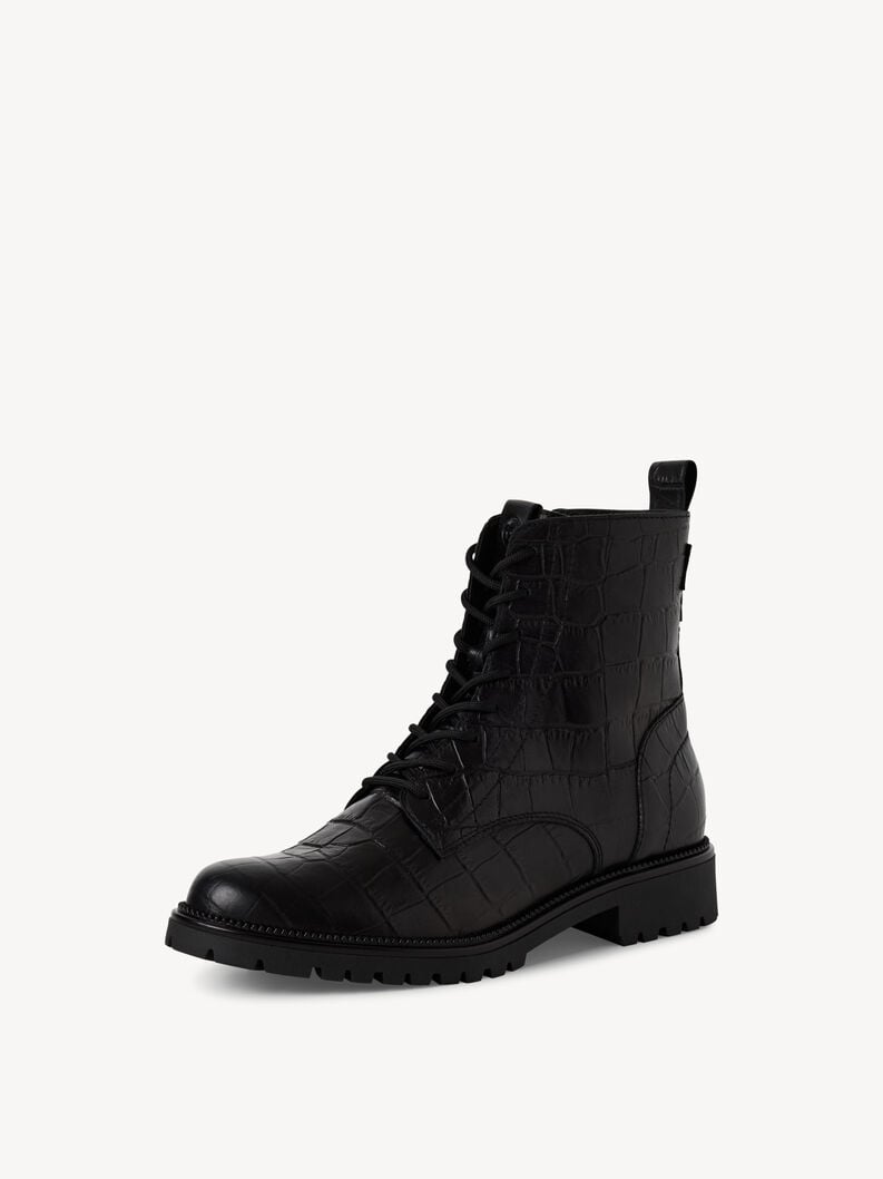 cuir chausson - noir 1-25402-43-028 acheter tamaris bottines en ligne