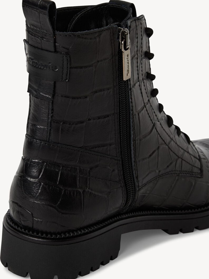 cuir chausson - noir 1-25402-43-028 acheter tamaris bottines en ligne