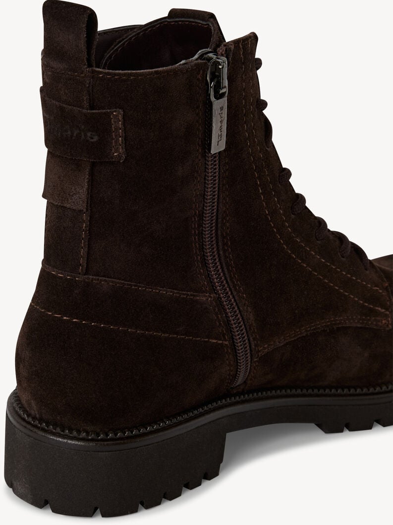 cuir chausson - brun 1-25402-43-347 acheter tamaris bottines en ligne