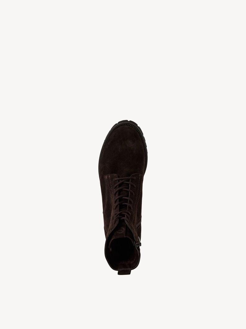 cuir chausson - brun 1-25402-43-347 acheter tamaris bottines en ligne