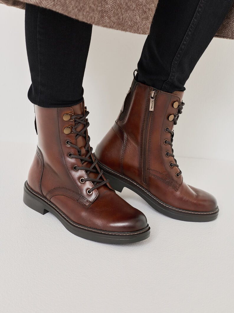 chausson - brun 8-85107-43-305 acheter tamaris large bottines en ligne