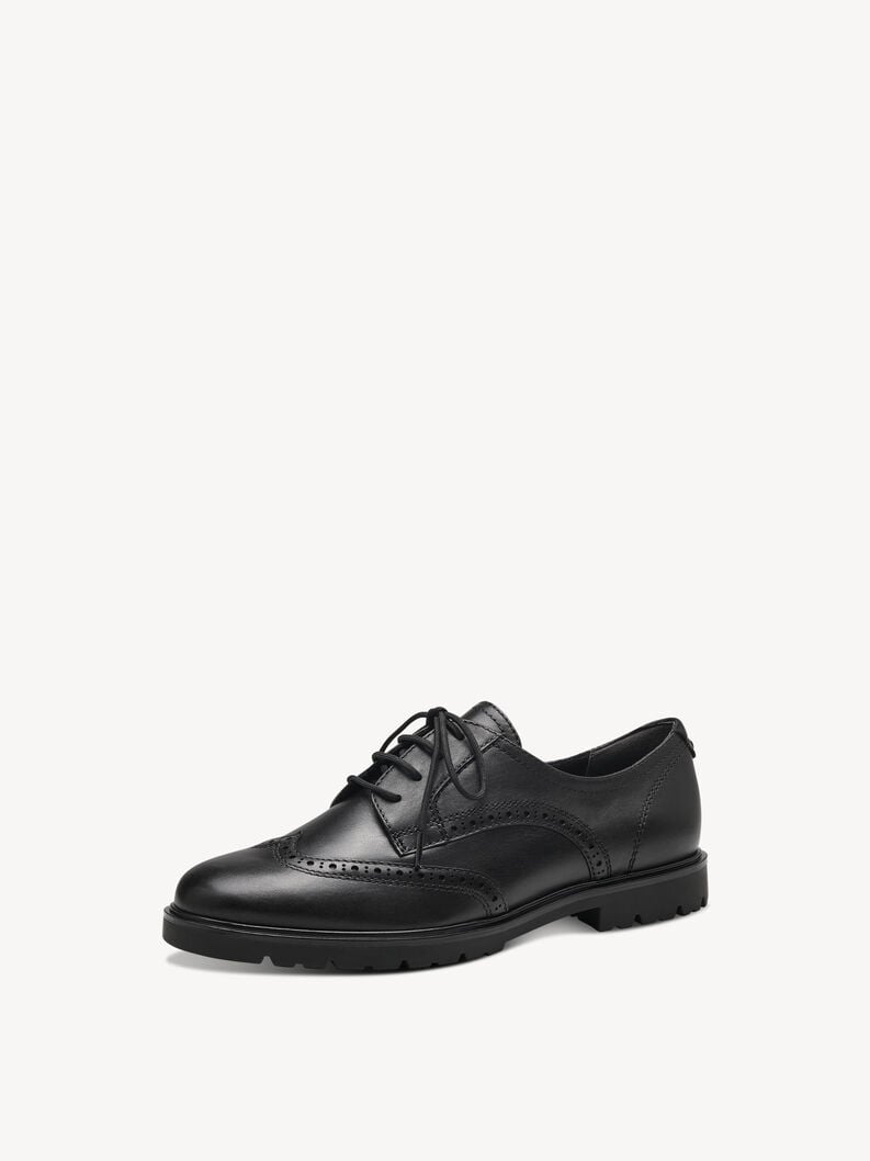 cuir low chaussures - noir 1-23200-41-003 acheter tamaris chaussures lacées en ligne