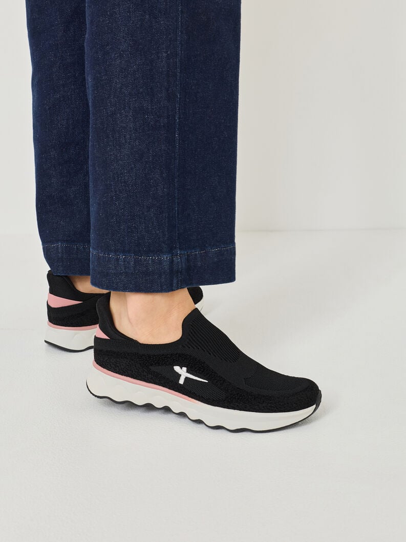 sneaker - noir 1-24756-45-098 acheter des baskets tamaris en ligne
