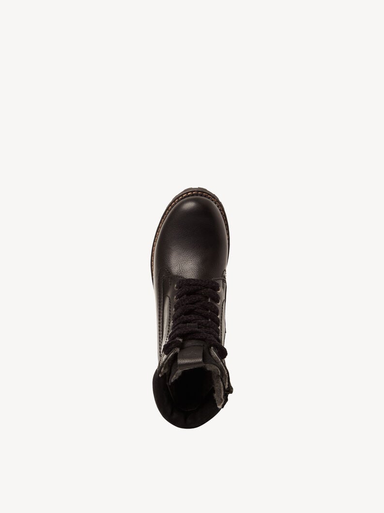 cuir chausson - noir doublure chaude 1-26224-45-001 acheter tamaris bottines en ligne