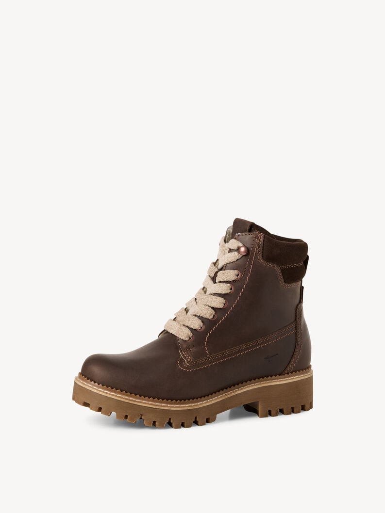 cuir chausson - brun doublure chaude 1-26224-45-304 acheter tamaris bottines en ligne
