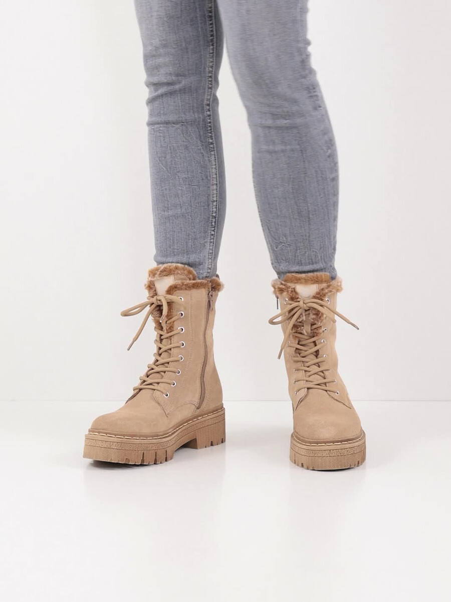 chausson - beige doublure chaude 1-26240-45-400 acheter tamaris bottines en ligne