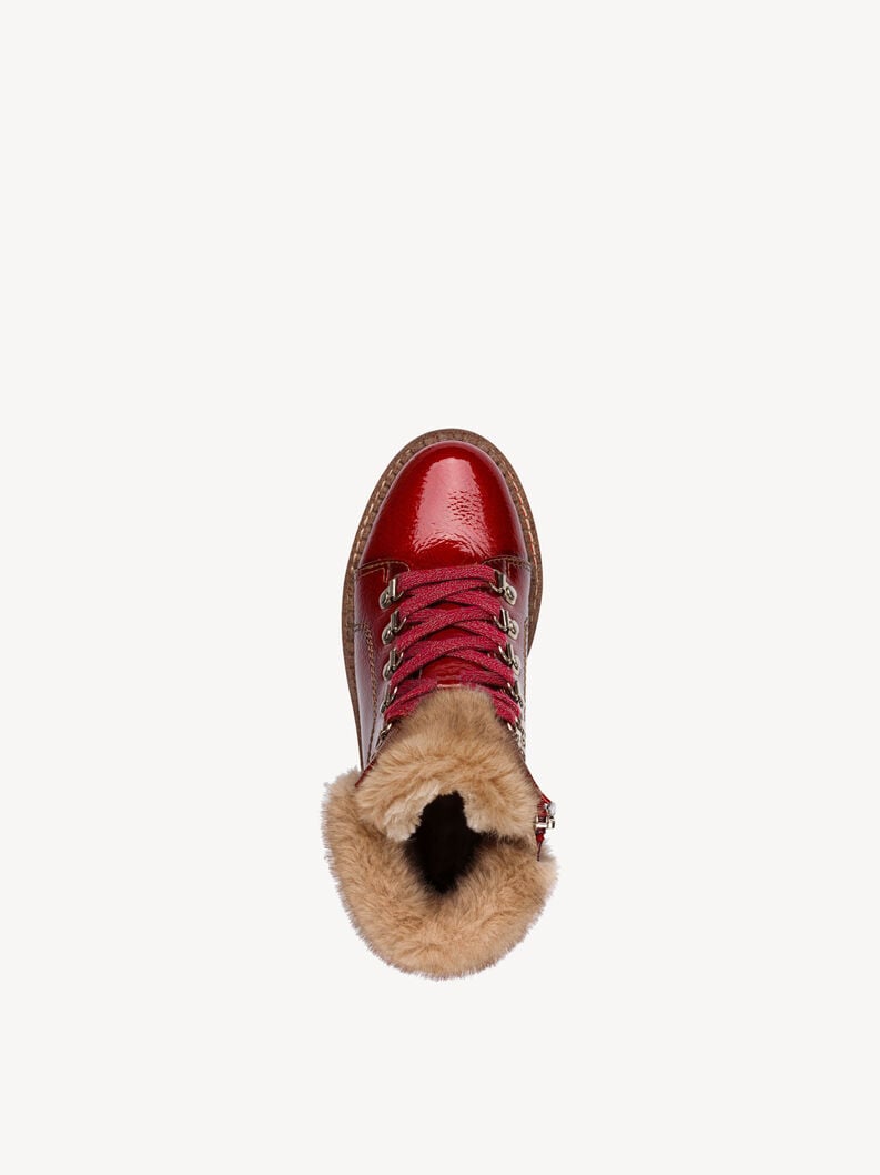 chausson - rouge doublure chaude 1-26264-43-524 acheter tamaris bottines en ligne