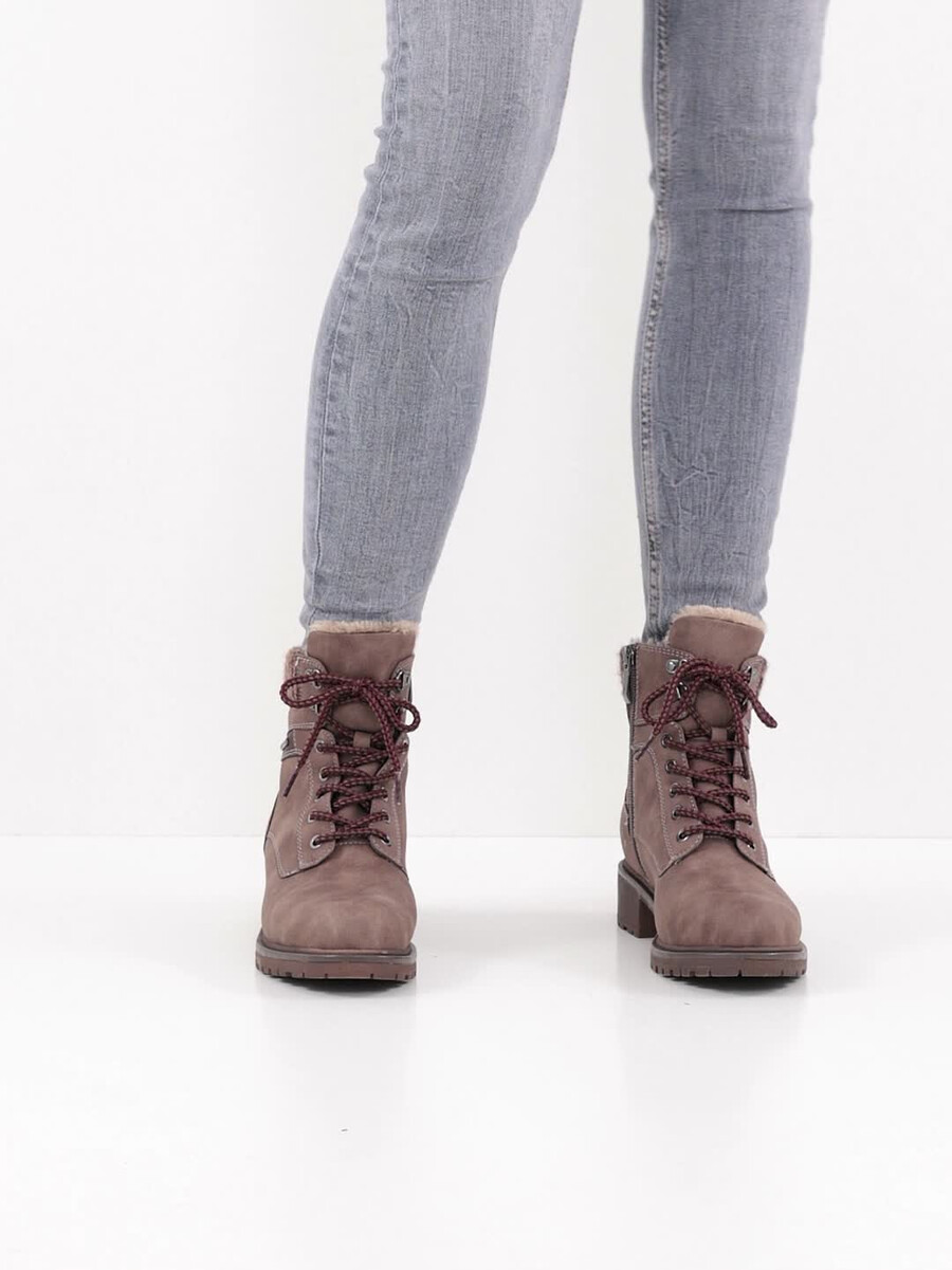 chausson - brun doublure chaude 1-26266-43-314 acheter tamaris bottines en ligne