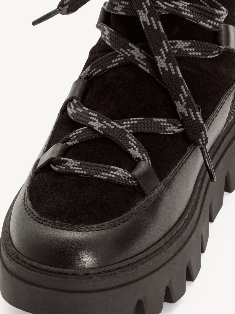 cuir chausson - noir doublure chaude 1-26274-45-001 acheter tamaris bottines en ligne