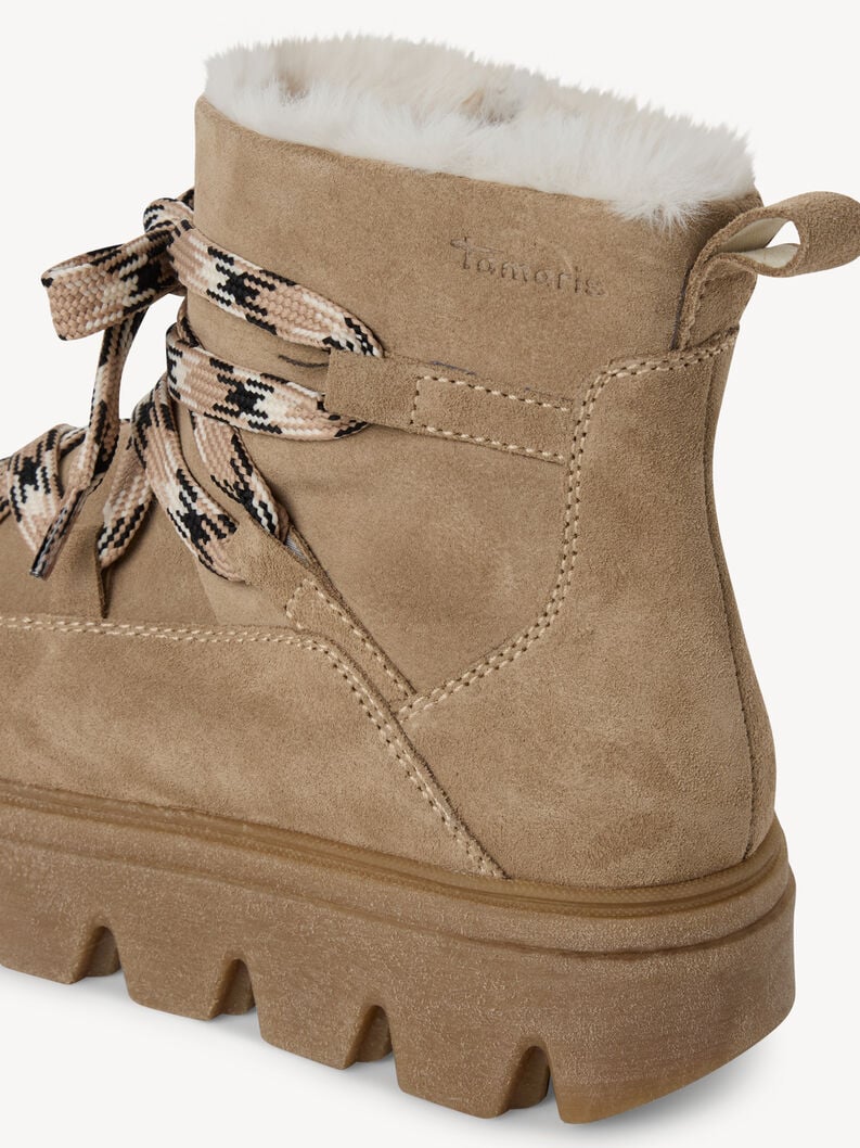 cuir chausson - beige doublure chaude 1-26274-45-400 acheter tamaris bottines en ligne