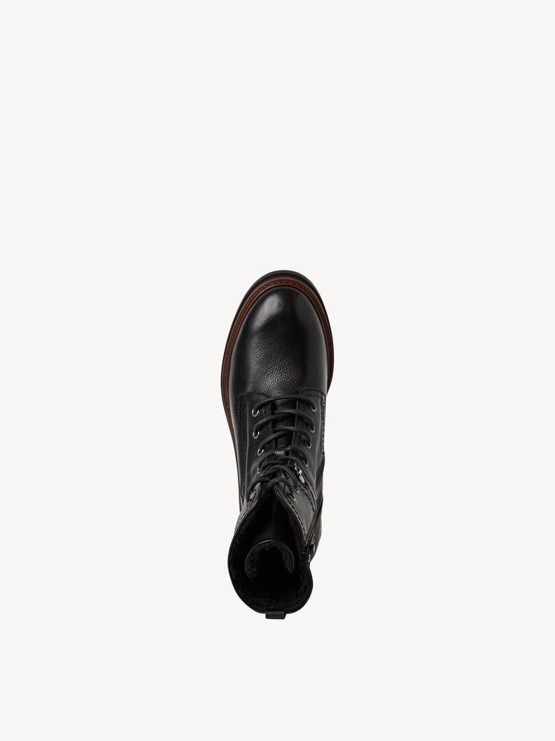 cuir chausson - noir doublure chaude 1-26285-45-003 acheter tamaris bottines en ligne