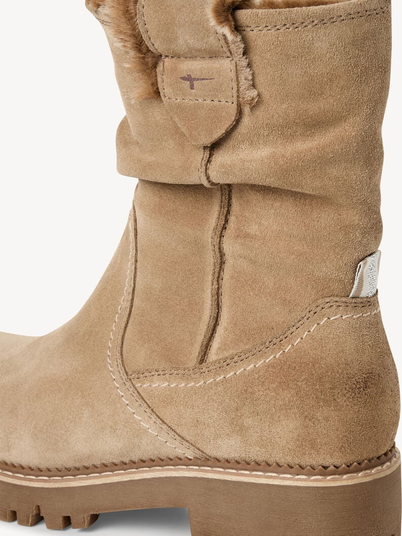 cuir chausson - beige doublure chaude 1-26416-45-400 acheter tamaris bottines en ligne