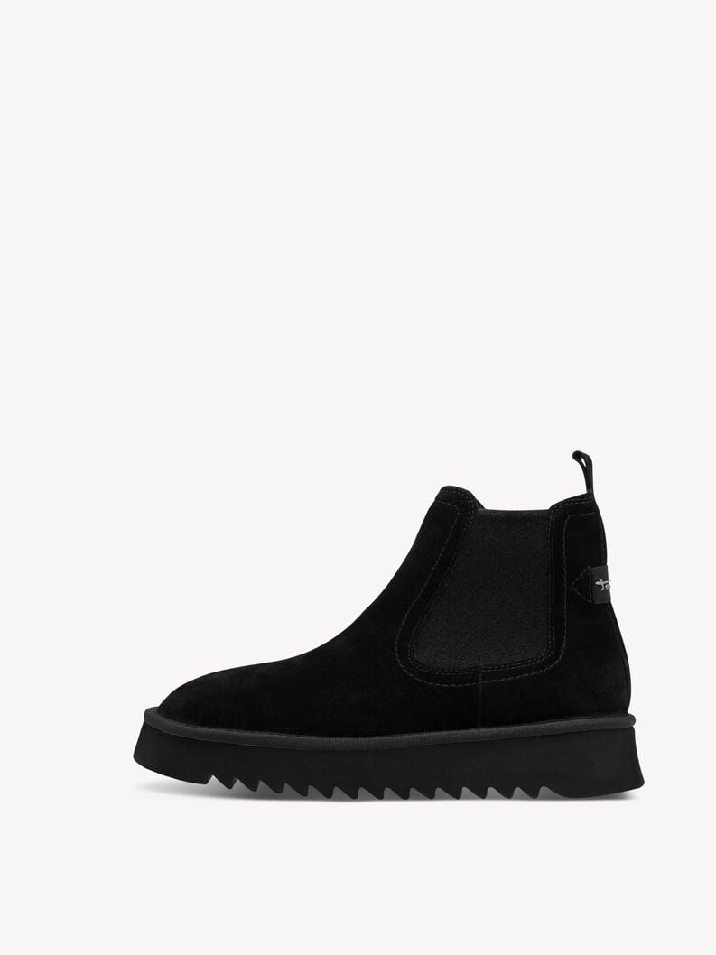 cuir chausson - noir doublure chaude 1-26419-45-001 acheter tamaris bottines en ligne