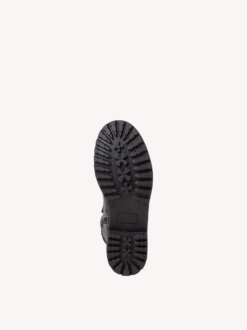 bottes en cuir noir doublure chaude 1-26432-41-098 acheter bottes tamaris en ligne