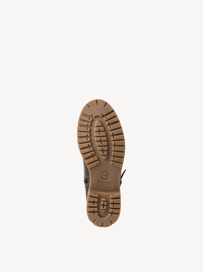 bottes en cuir brun doublure chaude 1-26432-41-303 acheter bottes tamaris en ligne