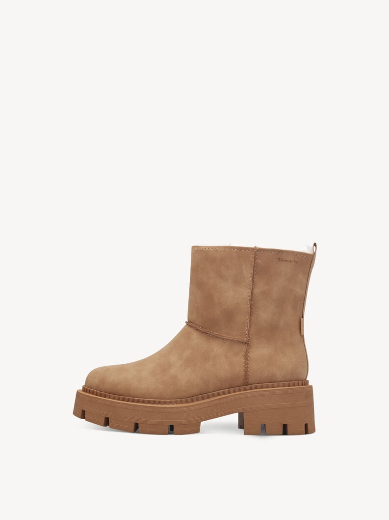 chausson - brun doublure chaude 1-26439-43-310 acheter tamaris bottines en ligne