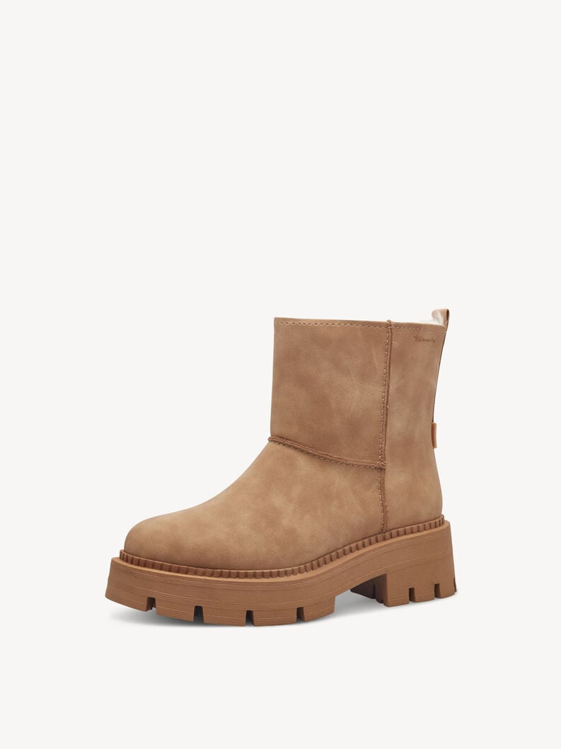 chausson - brun doublure chaude 1-26439-43-310 acheter tamaris bottines en ligne