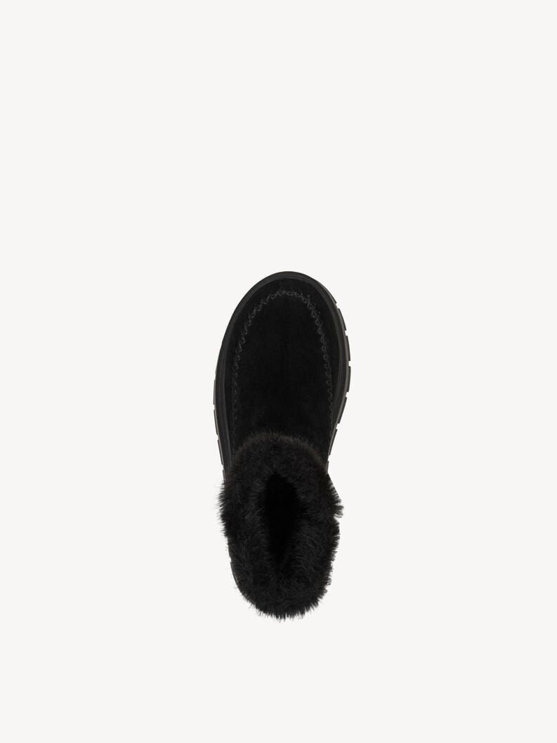 cuir chausson - noir doublure chaude 1-26442-45-001 acheter tamaris bottines en ligne