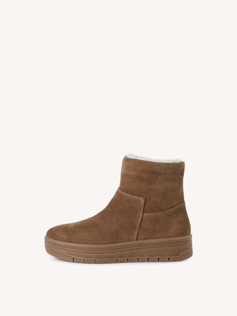 cuir chausson - brun doublure chaude 1-26474-45-300 acheter tamaris bottines en ligne