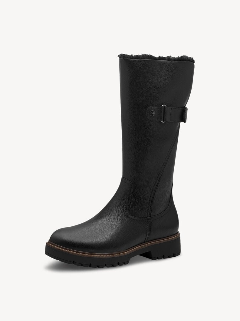 bottes - noir doublure chaude 1-26609-45-001 acheter bottes tamaris en ligne
