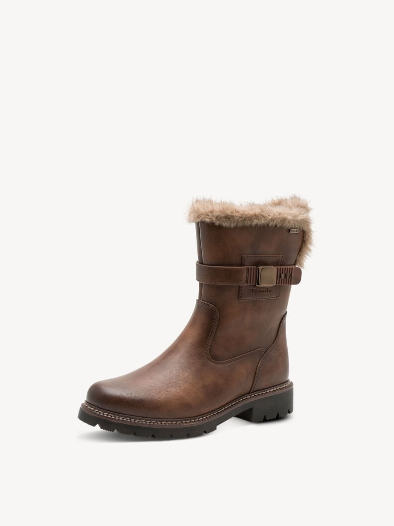 chausson - brun doublure chaude 1-26817-45-305 acheter tamaris bottines en ligne