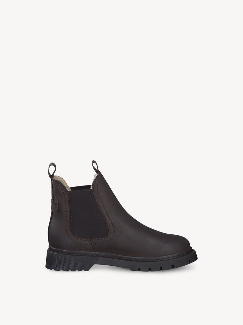 cuir chausson - brun doublure chaude 1-26829-41-300 acheter tamaris bottines en ligne