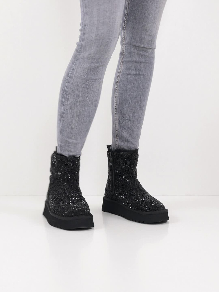 chausson - noir doublure chaude 1-26839-45-043 acheter tamaris bottines en ligne