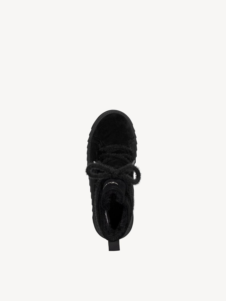 cuir chausson - noir doublure chaude 1-26924-45-001 acheter tamaris bottines en ligne