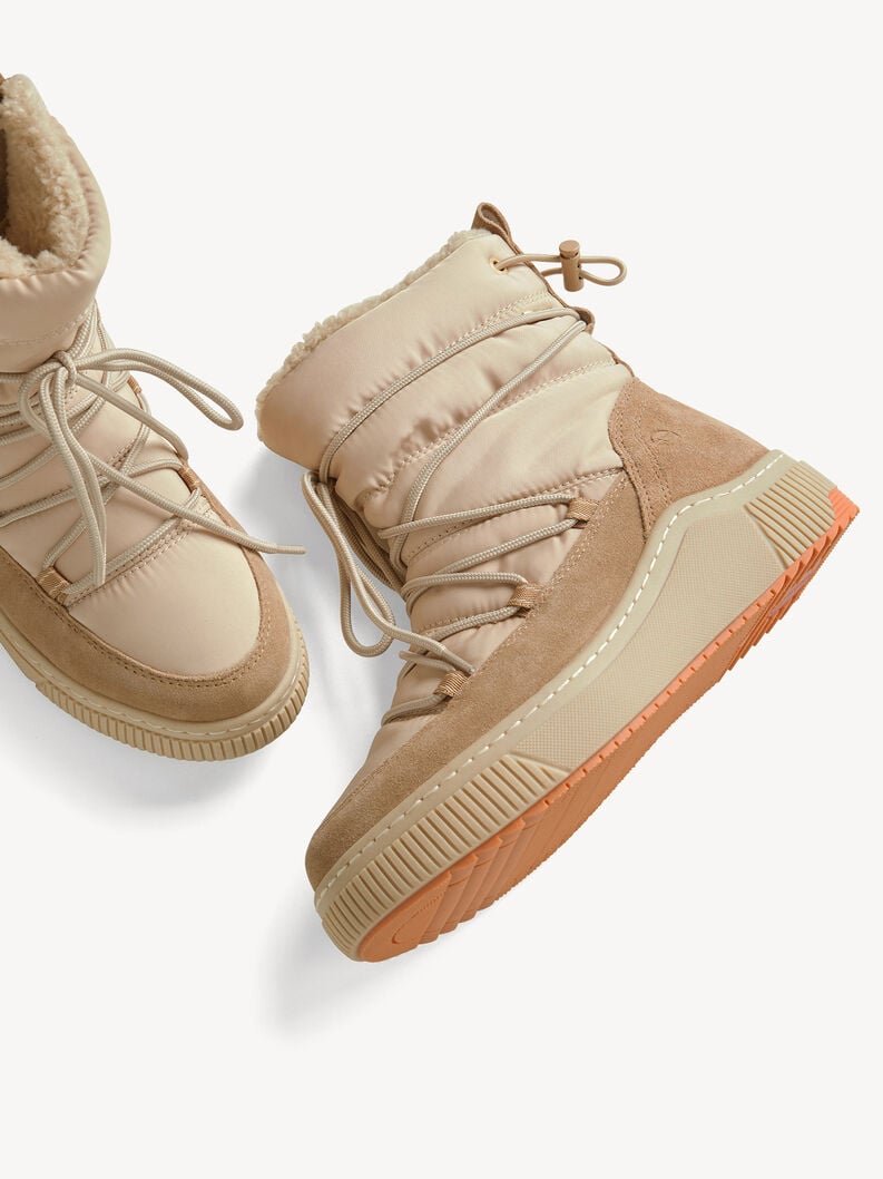 chausson - beige doublure chaude 8-86201-43-400 acheter tamaris bordée de larges bottes en ligne