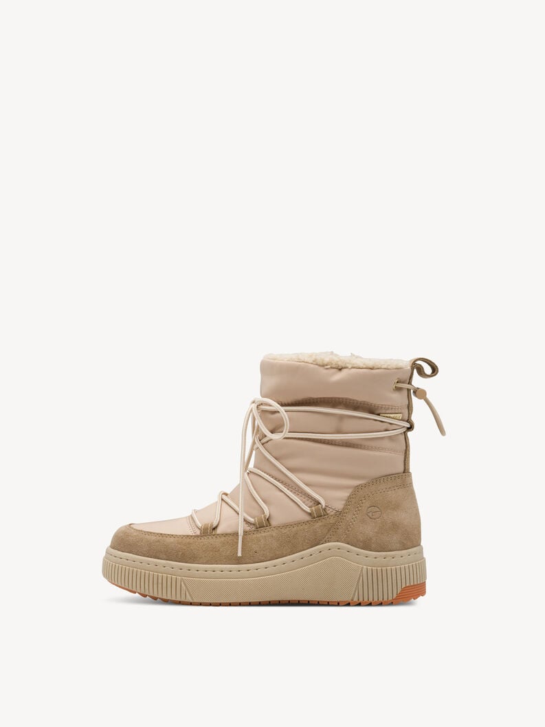 chausson - beige doublure chaude 8-86201-43-400 acheter tamaris bordée de larges bottes en ligne