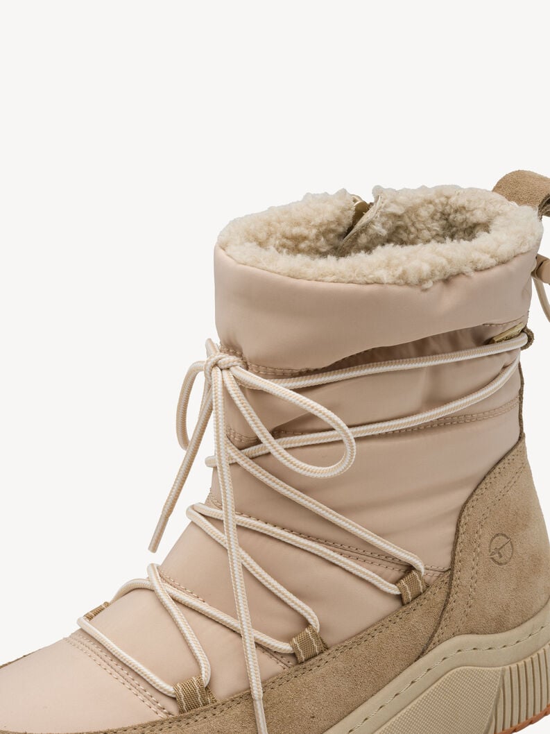chausson - beige doublure chaude 8-86201-43-400 acheter tamaris bordée de larges bottes en ligne