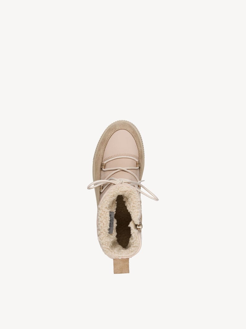 chausson - beige doublure chaude 8-86201-43-400 acheter tamaris bordée de larges bottes en ligne
