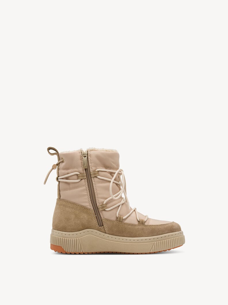 chausson - beige doublure chaude 8-86201-43-400 acheter tamaris bordée de larges bottes en ligne