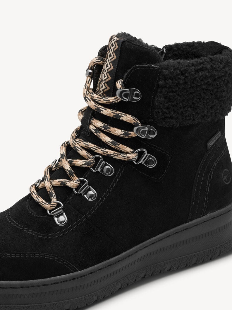 chausson - noir doublure chaude 8-86209-45-001 acheter tamaris bordée de larges bottes en ligne