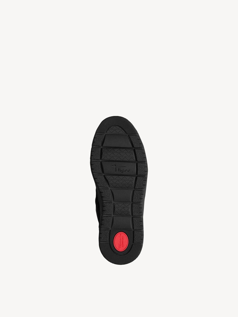 chausson - noir doublure chaude 8-86209-45-001 acheter tamaris bordée de larges bottes en ligne
