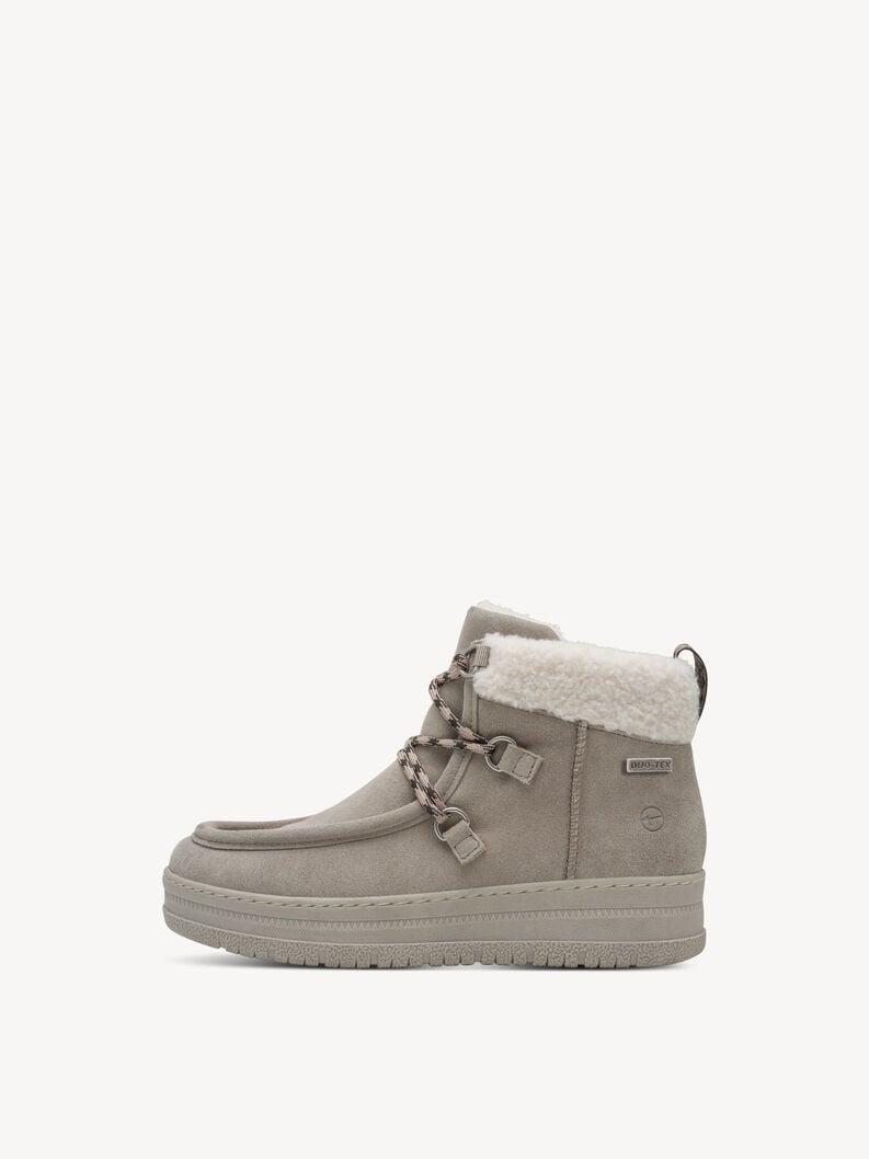 chausson gris - doublure chaude 8-86210-45-253 acheter tamaris bordée de larges bottes en ligne