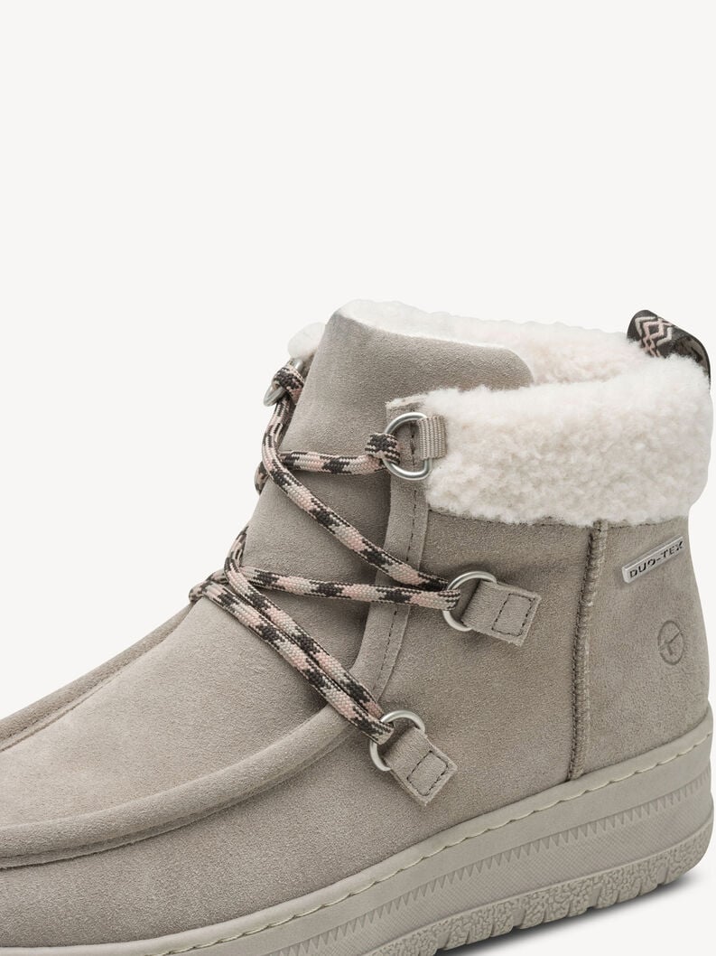 chausson gris - doublure chaude 8-86210-45-253 acheter tamaris bordée de larges bottes en ligne