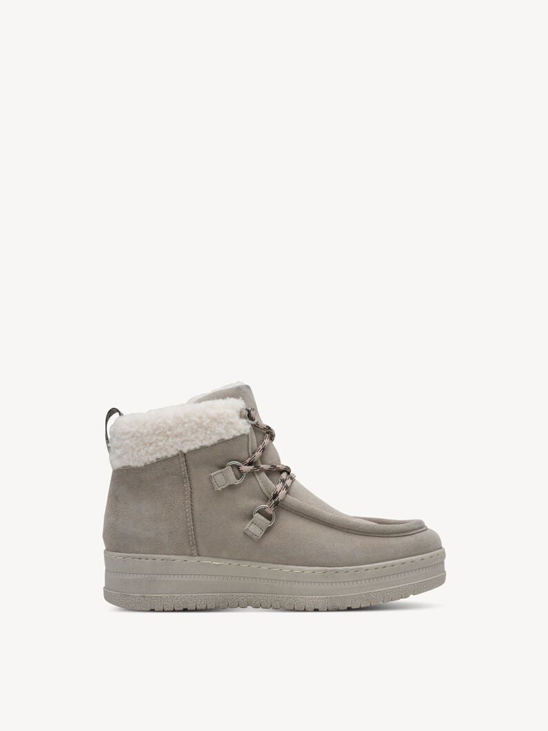 chausson gris - doublure chaude 8-86210-45-253 acheter tamaris bordée de larges bottes en ligne