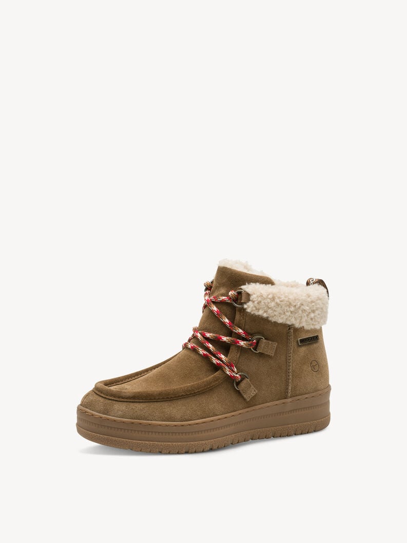 chausson - brun doublure chaude 8-86210-45-365 acheter tamaris bordée de larges bottes en ligne