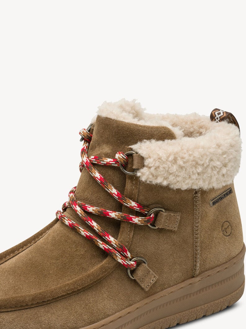 chausson - brun doublure chaude 8-86210-45-365 acheter tamaris bordée de larges bottes en ligne
