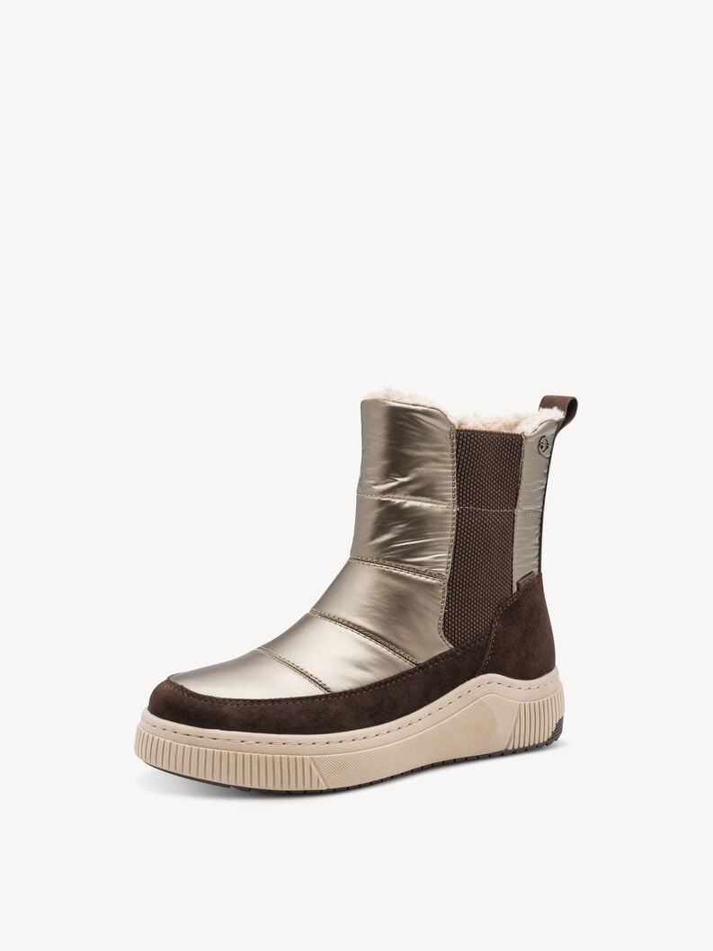 chausson - brun doublure chaude 8-86405-43-394 acheter tamaris bordée de larges bottes en ligne